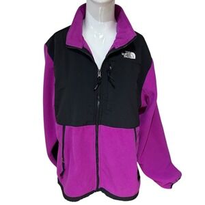 90s/Y2K The North Face Denali Fleece Jacket Purple Gorpcore Magenta sz XL